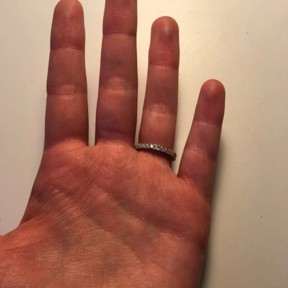 Brand new eternity band .925 ring
